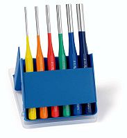 Набор выколоток 3-10 мм Rennsteig Exklusiv RE-4255006RC, разные цвета 6 предметов